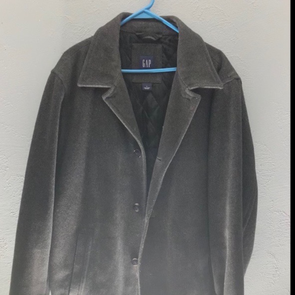 Dark Grey Gap SuitCoat/Trench look
- Worn once